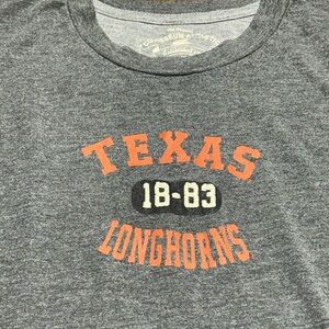 Colosseum Athletics Gray T-Shirt Texas Longhorns